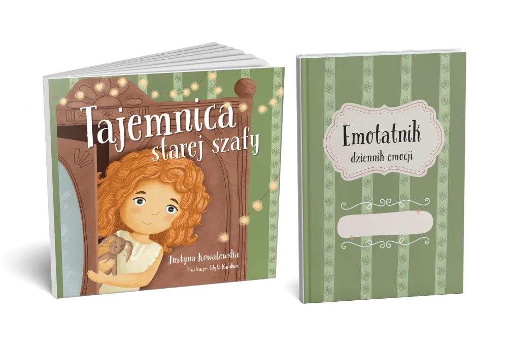 książka emotatnik Tajemnica starej szafy